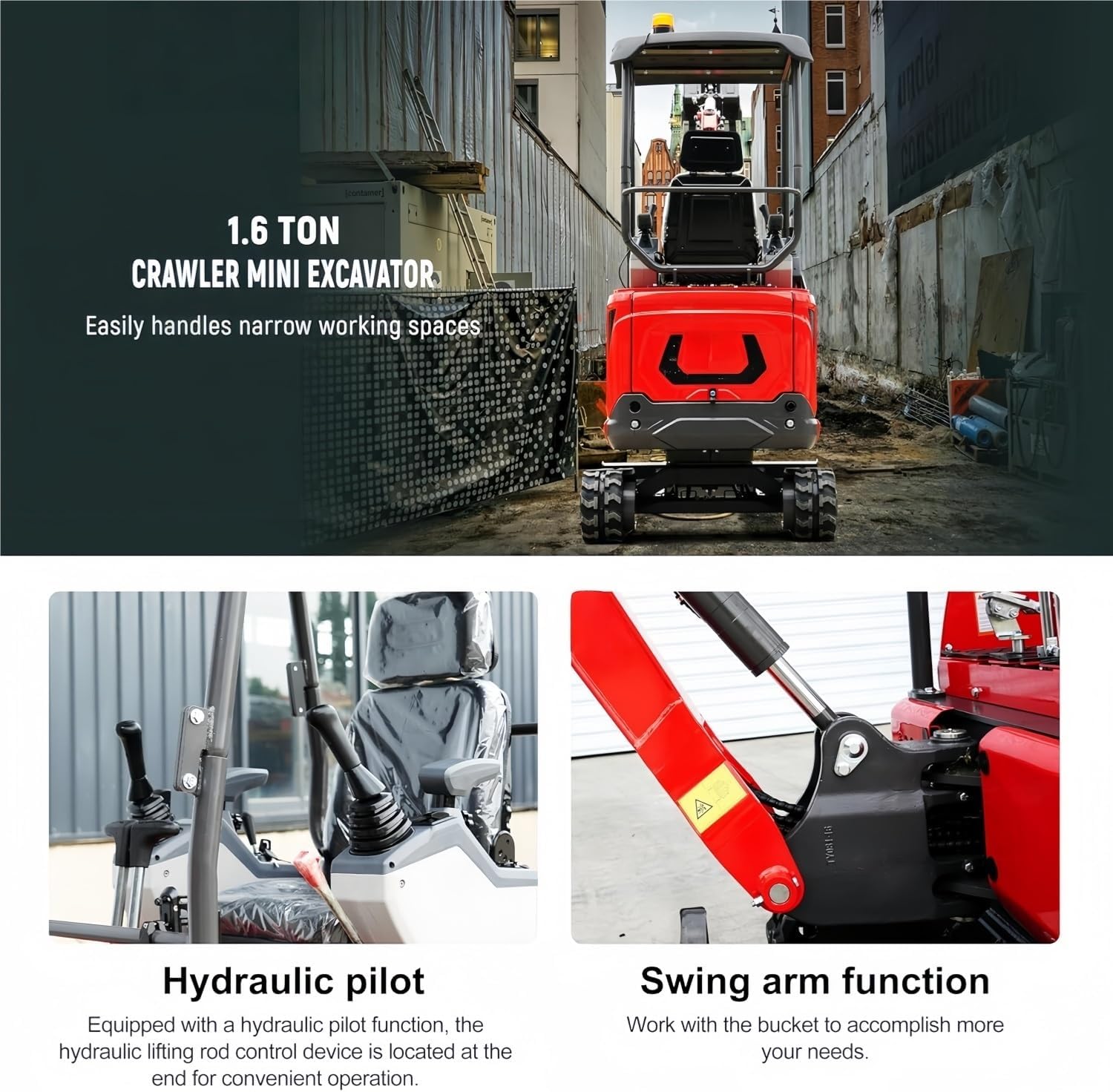 1.6 ton mini excavator review,1.6 ton mini excavator review and rating,is 1.6 ton mini excavator worth buying,1.6 ton mini excavator review pros cons,1.6 ton mini excavator review honest opinion,Yuntu 1.6 ton mini excavator review verdict — design and build quality detail