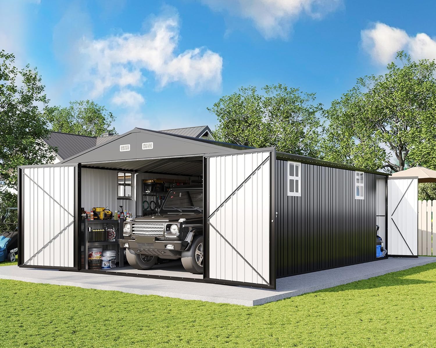 AMERLIFE metal garage shed review, AMERLIFE 13x21x8 FT shed review and rating, is AMERLIFE metal shed worth buying, AMERLIFE outdoor storage shed review pros cons, AMERLIFE metal garage honest review opinion, AMERLIFE 13x21 shed review verdict during hands-on performance testing