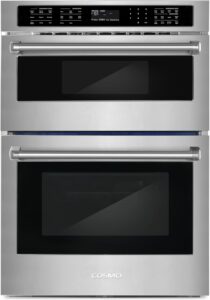 Image 1 of COSMO microwave wall oven combo review
