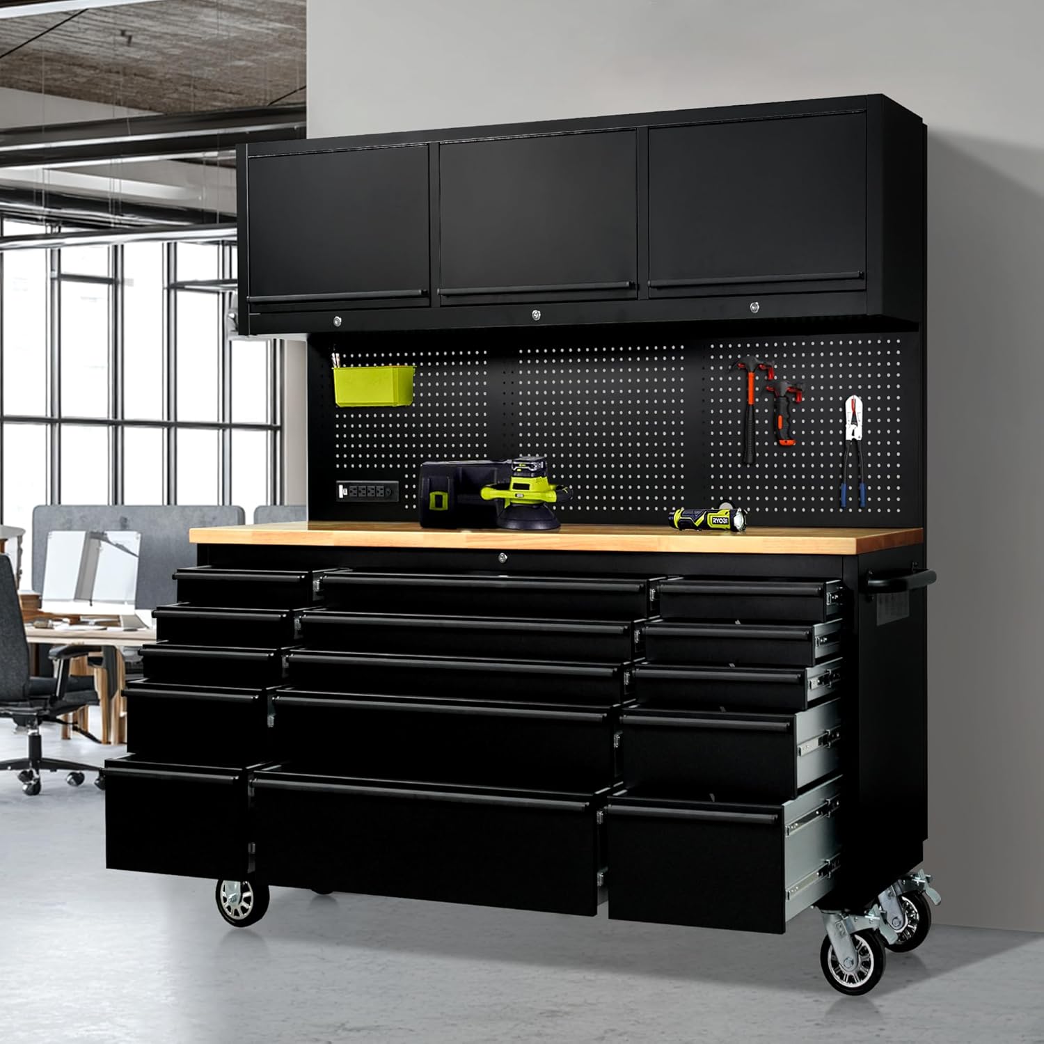 CT Copper Tailor 72 inch tool chest review unboxing and complete package contents