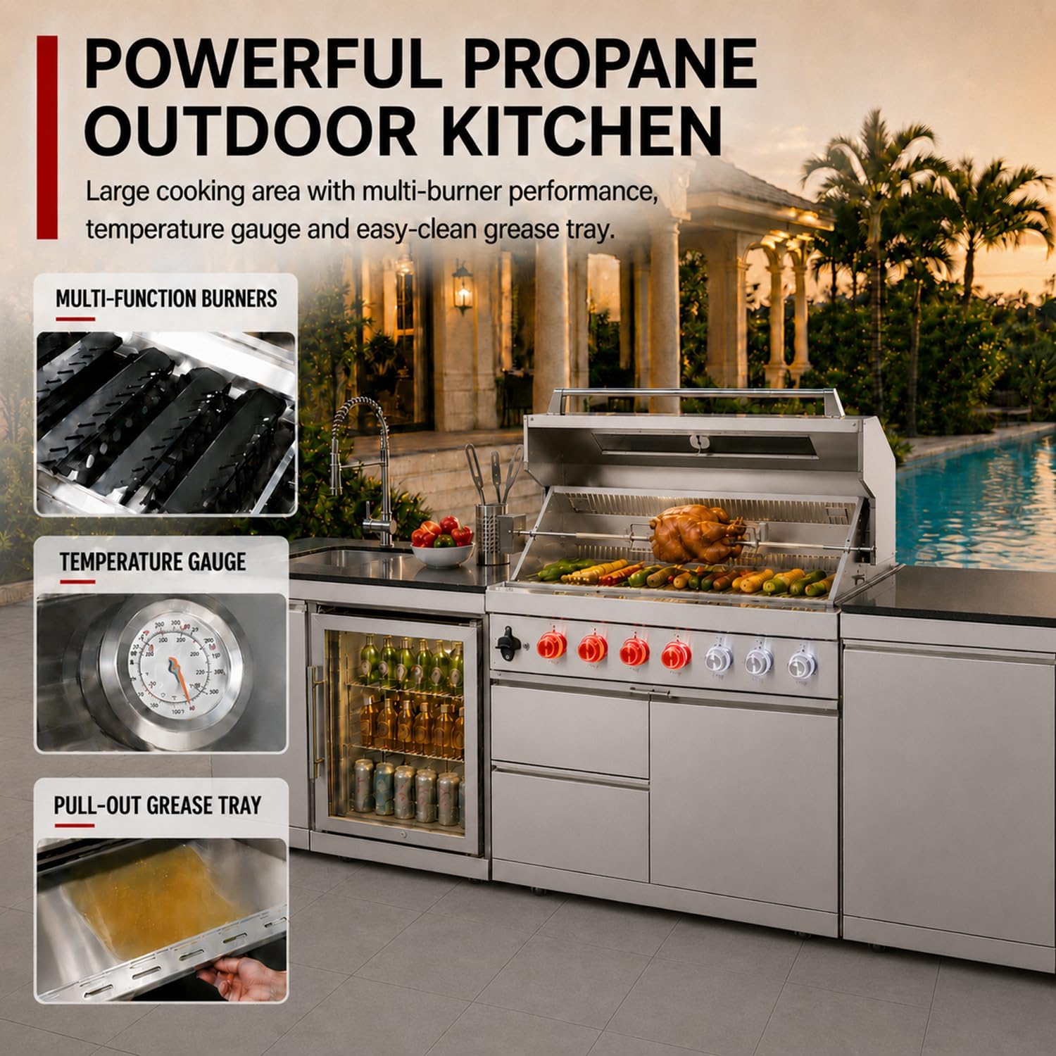 Doredo outdoor kitchen island review compared to top alternatives