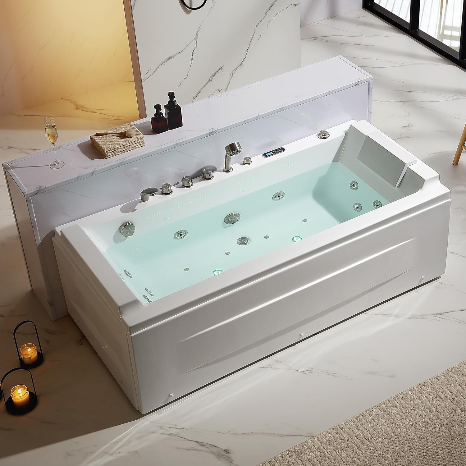 Empava whirlpool bathtub review,Empava jetted tub review and rating,Empava acrylic bathtub review pros cons,is Empava whirlpool bathtub worth buying,Empava hydro massage tub review opinion,Empava bathtub with chromotherapy review verdict — features that matter in real use