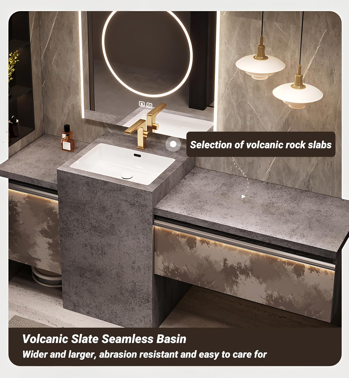 LUTHXAY 52 inch bathroom vanity review performance results — claims verified against real-world testing