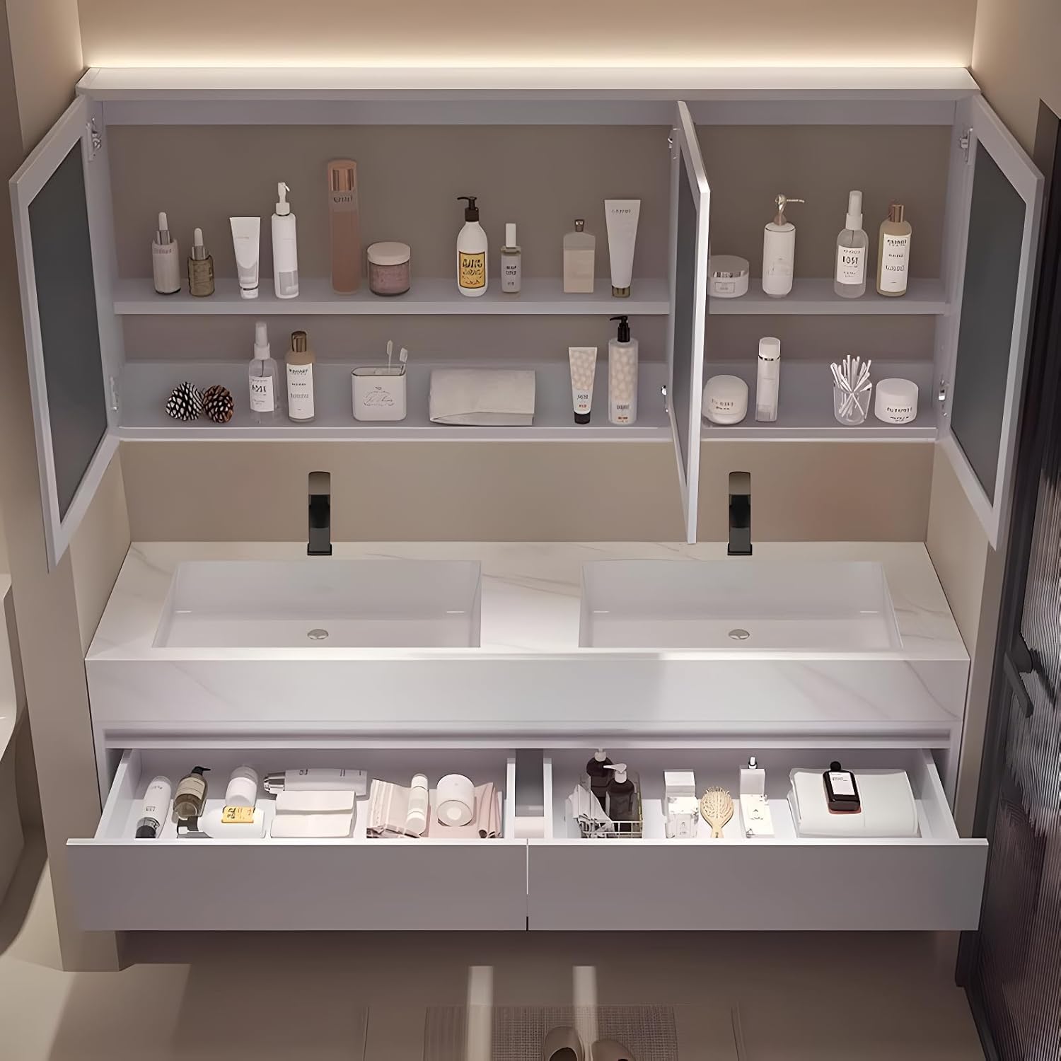 PONLTTEY double sink bathroom vanity review,PONLTTEY double sink vanity review and rating,is PONLTTEY double sink vanity worth buying,PONLTTEY double sink vanity review pros cons,PONLTTEY double sink vanity honest opinion,PONLTTEY double sink vanity review verdict results