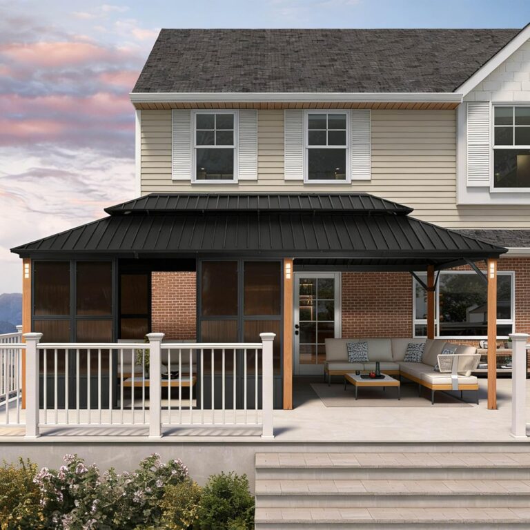 PURPLE LEAF Hardtop Gazebo Review: Pros & Cons Worth Buying? 10 Image 1 of PURPLE LEAF hardtop gazebo review