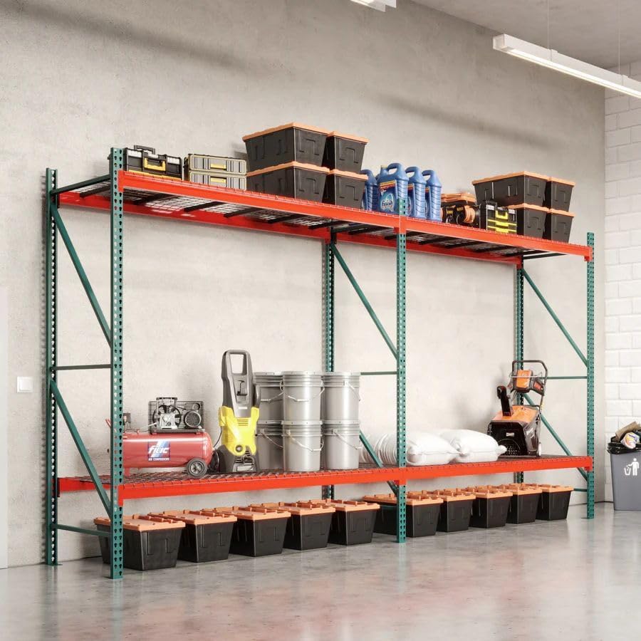 Shelving Inc pallet rack review pros cons — performance testing with heavy steel pipe loads