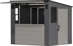 Image 1 of Suncast Cabana Entertainment Storage Shed review