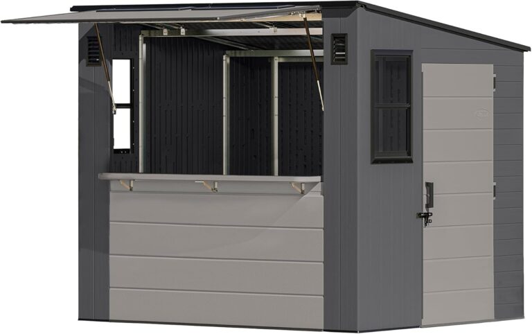Image 1 of Suncast Cabana Entertainment Storage Shed review