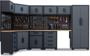 Image 1 of Tsnritor garage storage cabinet system review