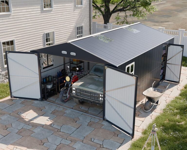 WACASA Metal Garage Shed Review: Honest Pros & Cons 11 Image 1 of WACASA metal garage shed review