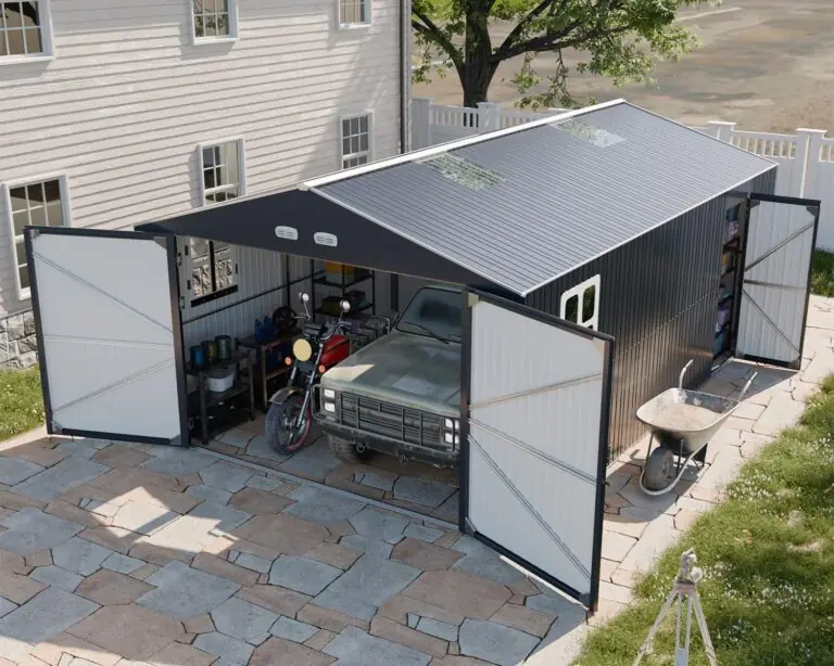 WACASA Metal Garage Shed Review: Honest Pros & Cons 30 Image 1 of WACASA metal garage shed review