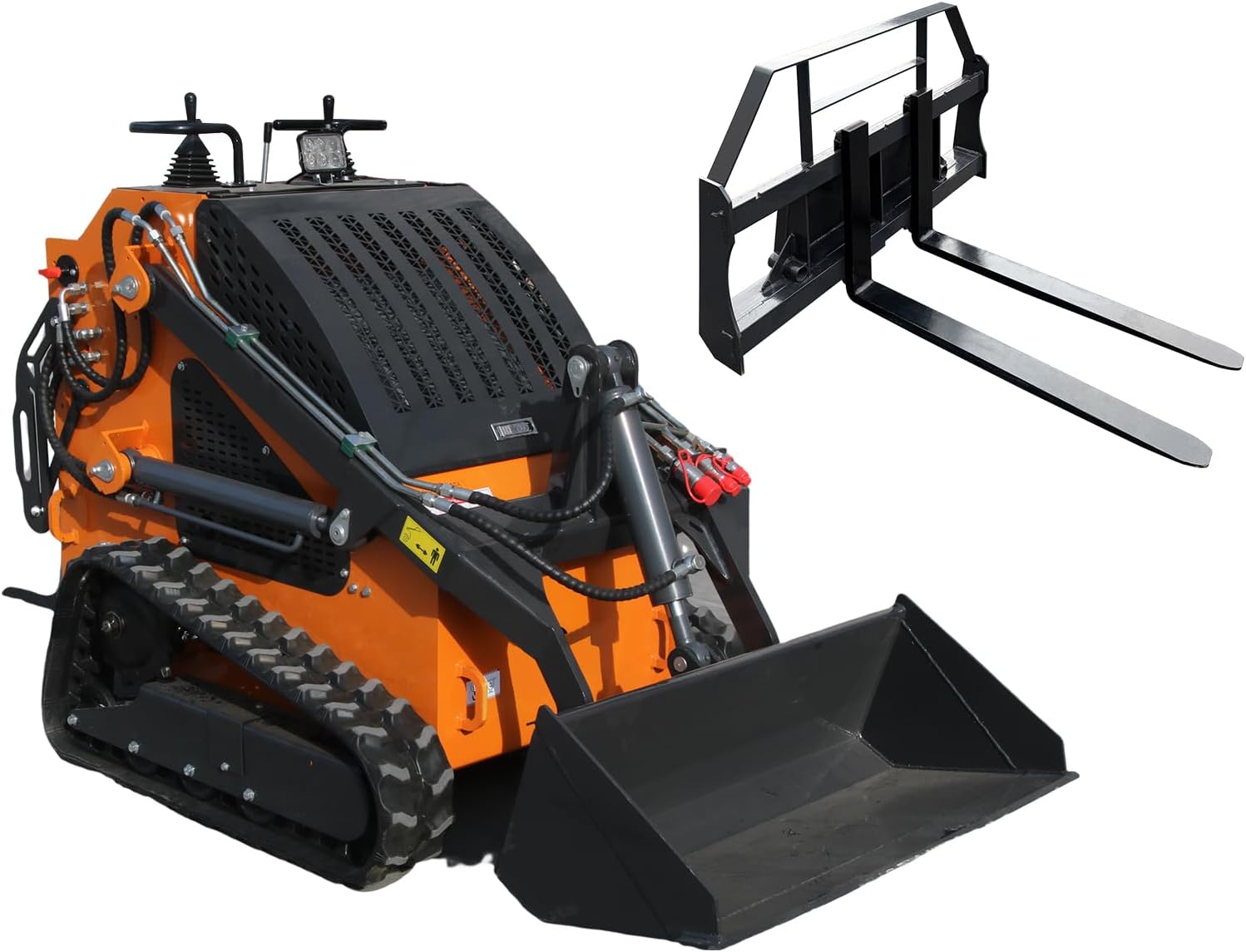 Mini Skid Steer Review: Honest Pros & Cons Worth Buying? 1 mini skid steer review - Wolfequip T460S1 features and technical specifications