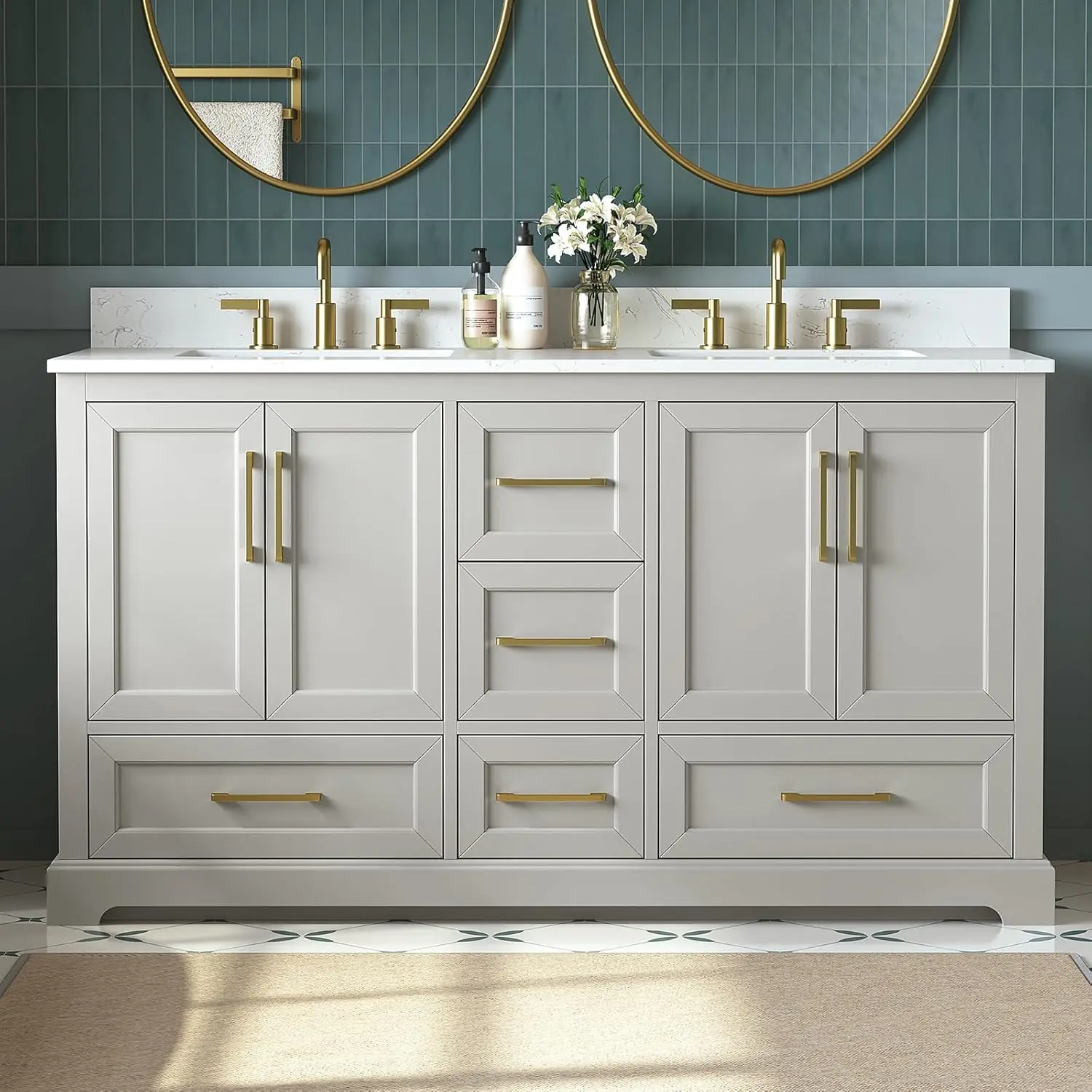 60 Inch Double Sink Bathroom Vanity Review: Honest Verdict 1 60 inch double sink bathroom vanity review,60 inch double sink bathroom vanity review and rating,is 60 inch double sink vanity worth buying,60 inch double sink vanity review pros cons,60 inch double sink vanity review honest opinion,deluxe living 60 inch vanity review verdict — full box contents and build quality