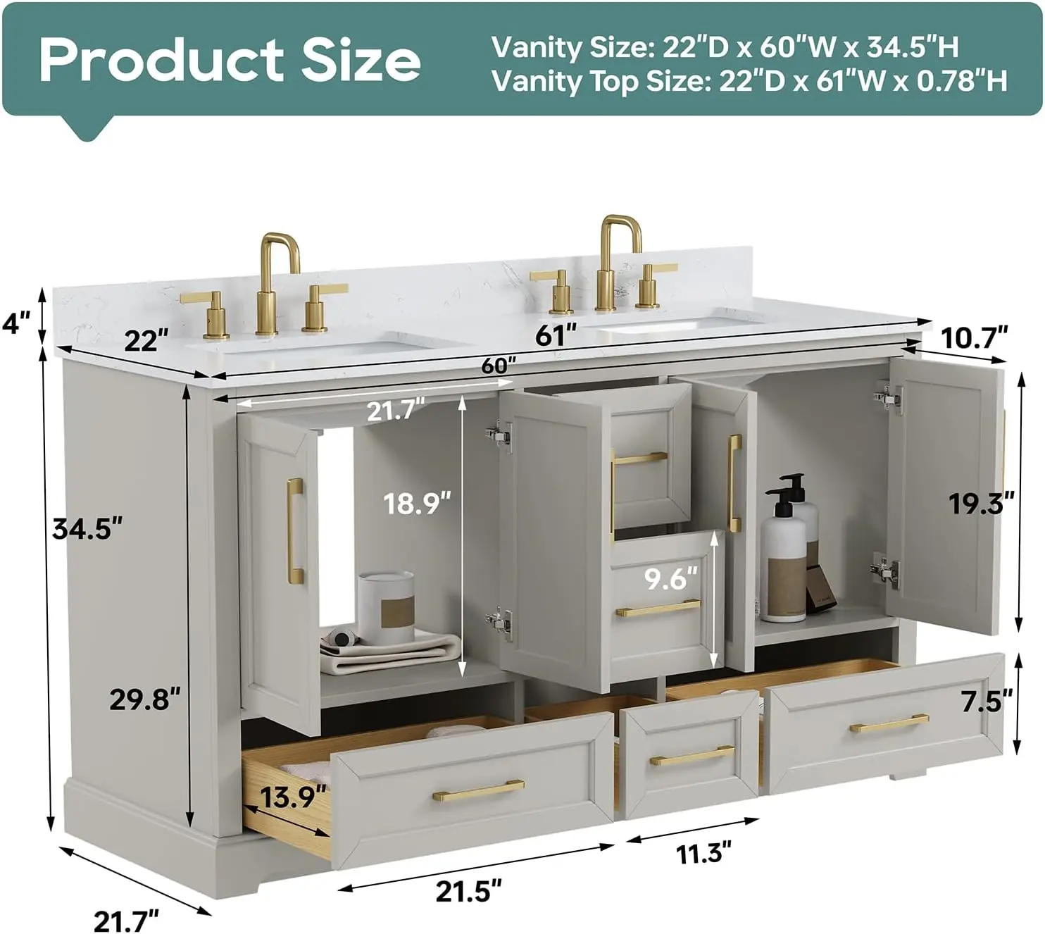 60 Inch Double Sink Bathroom Vanity Review: Honest Verdict 2 60 inch double sink bathroom vanity review,60 inch double sink bathroom vanity review and rating,is 60 inch double sink vanity worth buying,60 inch double sink vanity review pros cons,60 inch double sink vanity review honest opinion,deluxe living 60 inch vanity review verdict — features that matter in real use