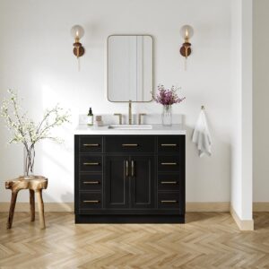 Image 1 of ARIEL Hepburn 42-inch bathroom vanity review