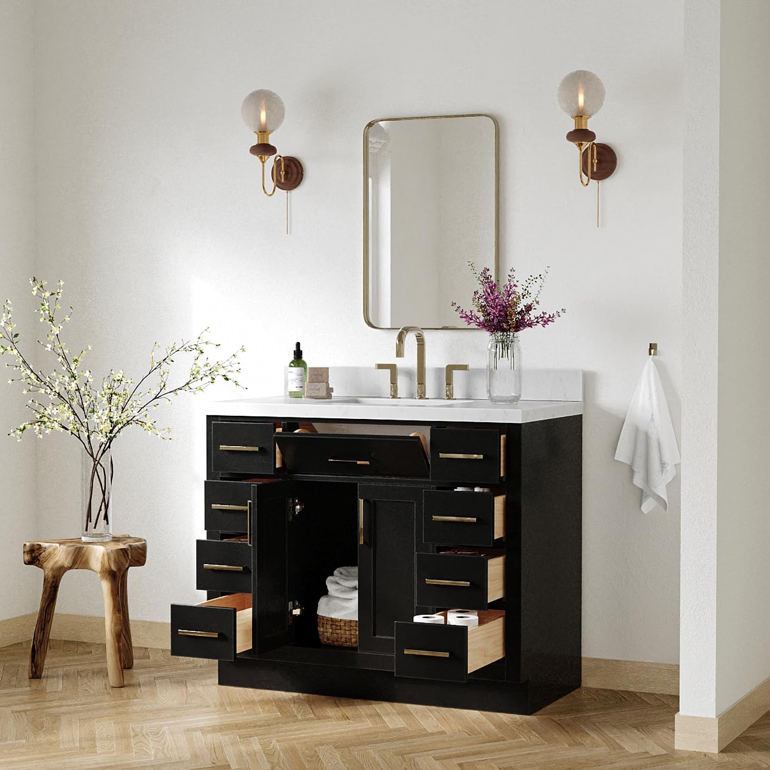 ARIEL Hepburn 42-inch Bathroom Vanity Review: Honest & Detailed 3 Step-by-step setup guide for ARIEL Hepburn 42-inch bathroom vanity review,ARIEL Hepburn vanity review and rating,is ARIEL Hepburn vanity worth buying,ARIEL Hepburn 42 vanity review pros cons,ARIEL Hepburn vanity review honest opinion,ARIEL Hepburn vanity review verdict