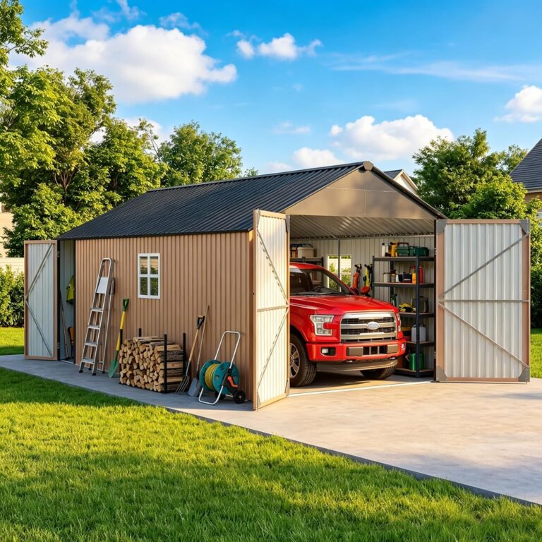 Aoxun Metal Storage Shed Review: Honest Pros & Cons 31 Image 1 of Aoxun metal storage shed review