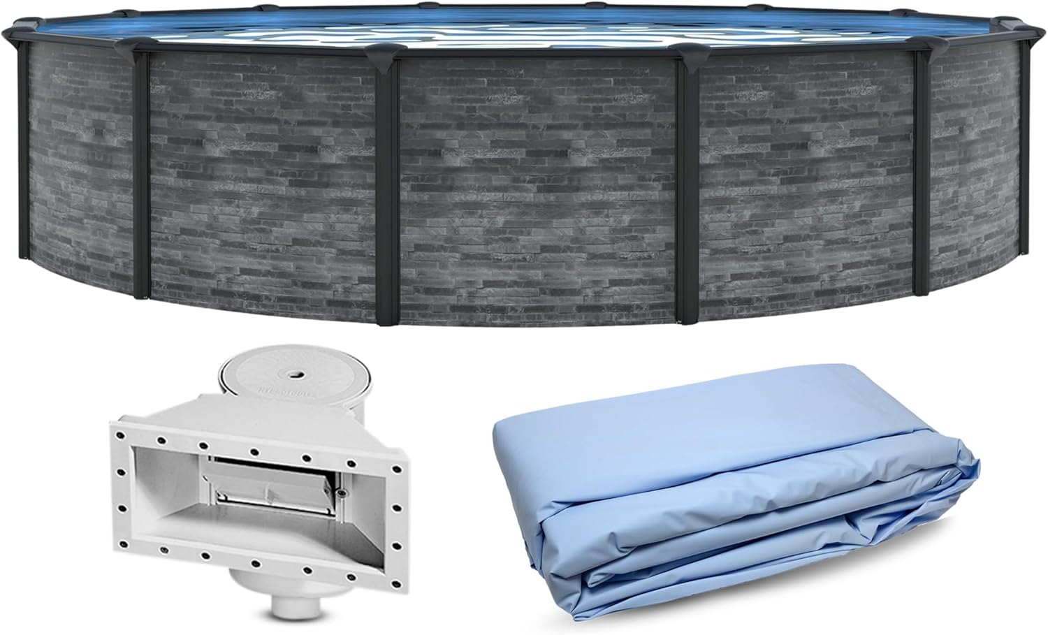 Blue Wave Marbella 18-ft round pool review,Blue Wave Marbella pool review and rating,is Blue Wave Marbella pool worth buying,Blue Wave Marbella pool review pros cons,Blue Wave Marbella pool review honest opinion,Blue Wave Marbella above ground pool review verdict — full box contents and build quality