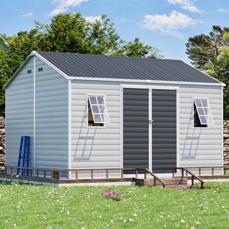 CDCASA 10x12 Resin Shed Review: Pros & Cons – Worth Buying? 34 Image 1 of CDCASA 10x12 resin shed review