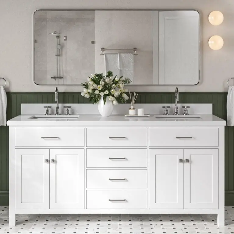 Image 1 of DKB Alenza 72 inch bathroom vanity review