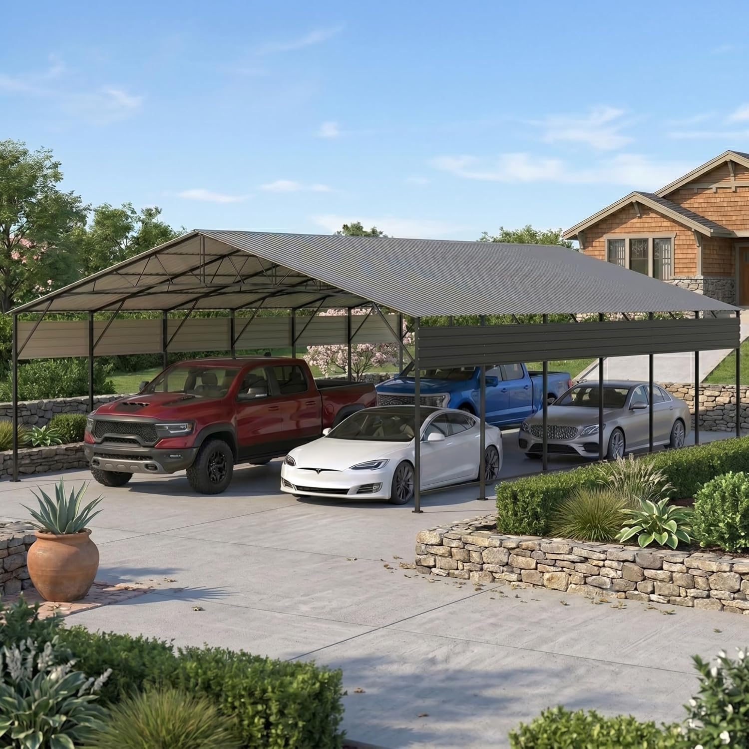 Devoko 20x30 FT Metal Carport review,Devoko 20x30 carport review and rating,is Devoko metal carport worth buying,Devoko carport review pros cons,Devoko heavy duty carport review honest opinion,Devoko 20x30 metal carport review verdict unboxing — package contents and first impressions