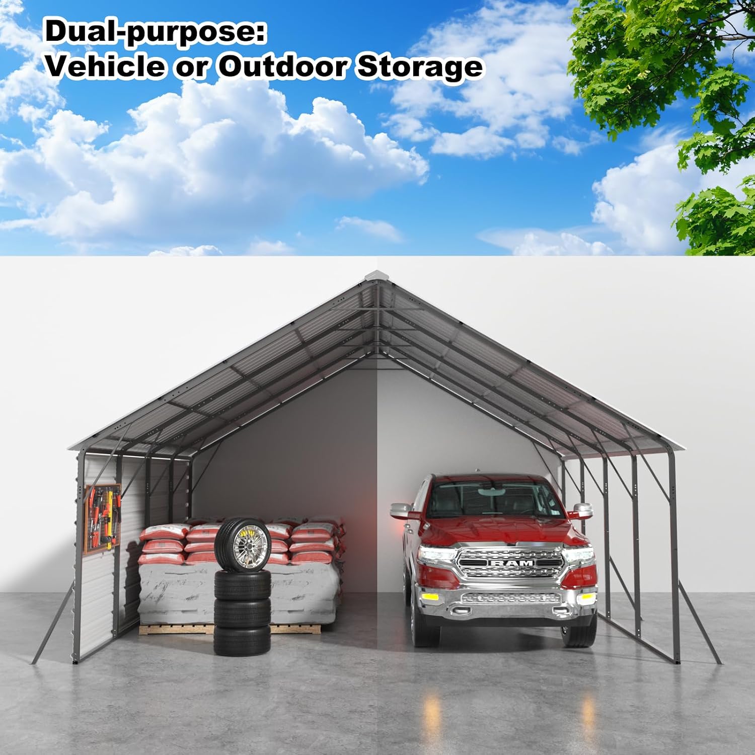 FLOUREE 20x20 Metal Carport Review: Honest Pros & Cons 3 FLOUREE 20x20 metal carport review,FLOUREE 20x20 metal carport review and rating,is FLOUREE 20x20 metal carport worth buying,FLOUREE 20x20 metal carport review pros cons,FLOUREE 20x20 metal carport honest opinion,FLOUREE 20x20 metal carport review verdict benchmark scores and measured results