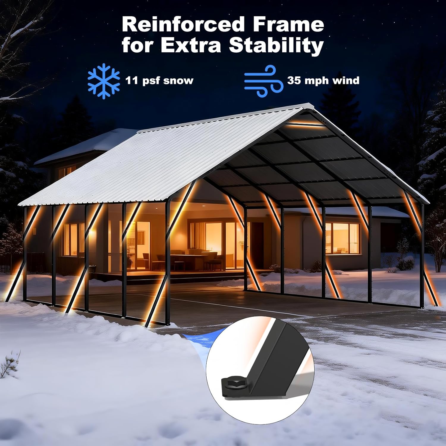 FLOUREE 20x20 Metal Carport Review: Honest Pros & Cons 4 FLOUREE 20x20 metal carport review,FLOUREE 20x20 metal carport review and rating,is FLOUREE 20x20 metal carport worth buying,FLOUREE 20x20 metal carport review pros cons,FLOUREE 20x20 metal carport honest opinion,FLOUREE 20x20 metal carport review verdict compared against top alternatives