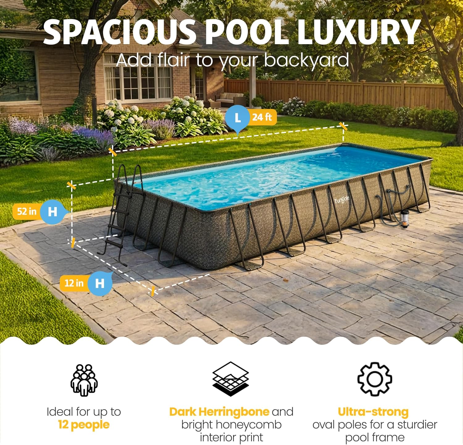 Funsicle Oasis pool review,Funsicle Oasis pool review and rating,is Funsicle Oasis pool worth buying,Funsicle Oasis pool review pros cons,Funsicle Oasis pool review honest opinion,Funsicle Oasis pool review verdict — design and build quality detail