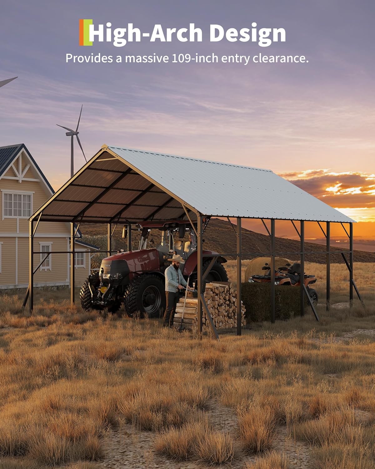 Garvee metal carport kit review,Garvee 20x25 carport review pros cons,Garvee RV shelter review and rating,vertical roof carport review honest opinion,Garvee carport kit review verdict,is Garvee carport worth buying feature breakdown and specification detail