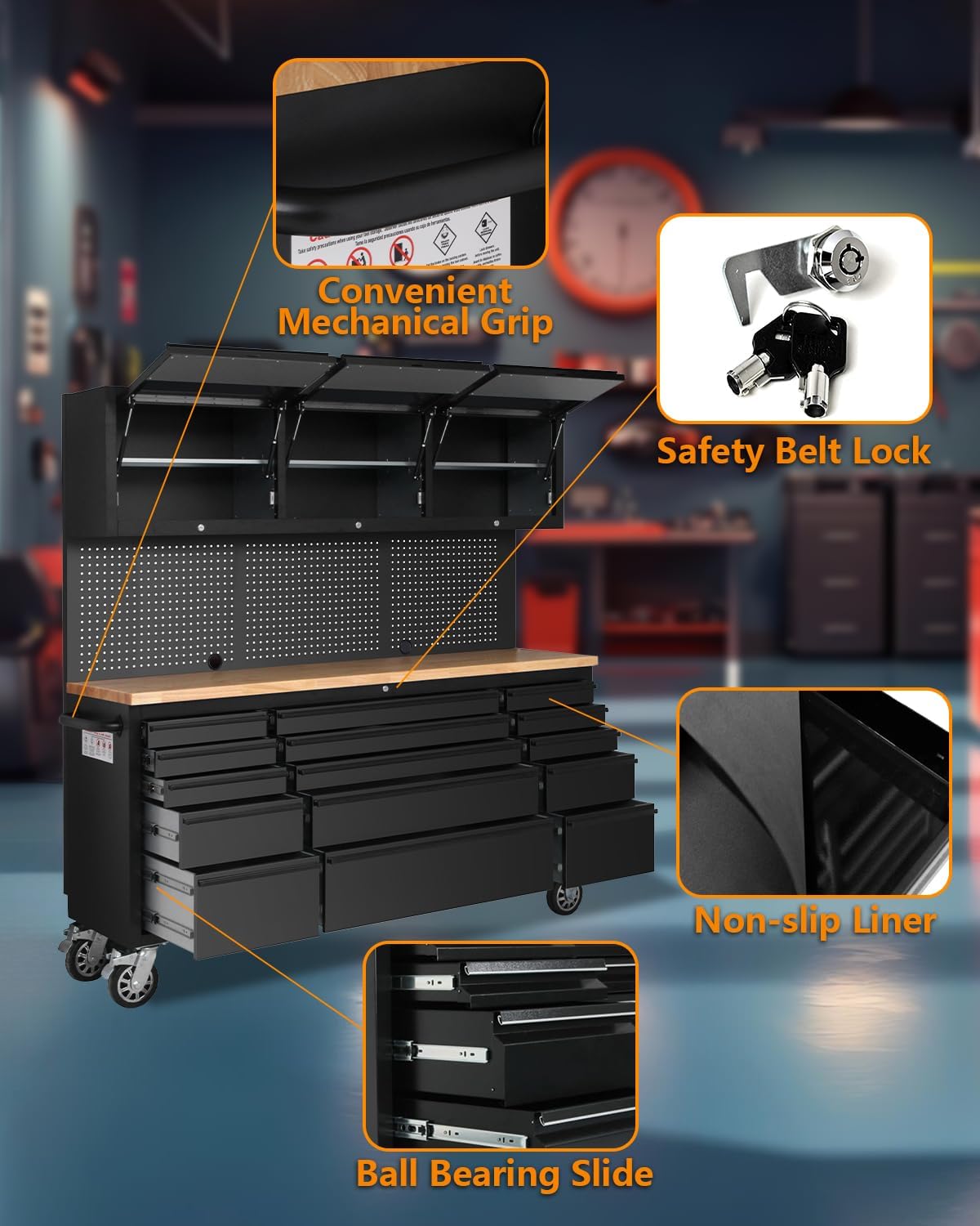 GarveeTech 72-Inch Rolling Tool Cabinet Review: Worth It? 4 GarveeTech 72-Inch Rolling Tool Cabinet review compared against top alternatives