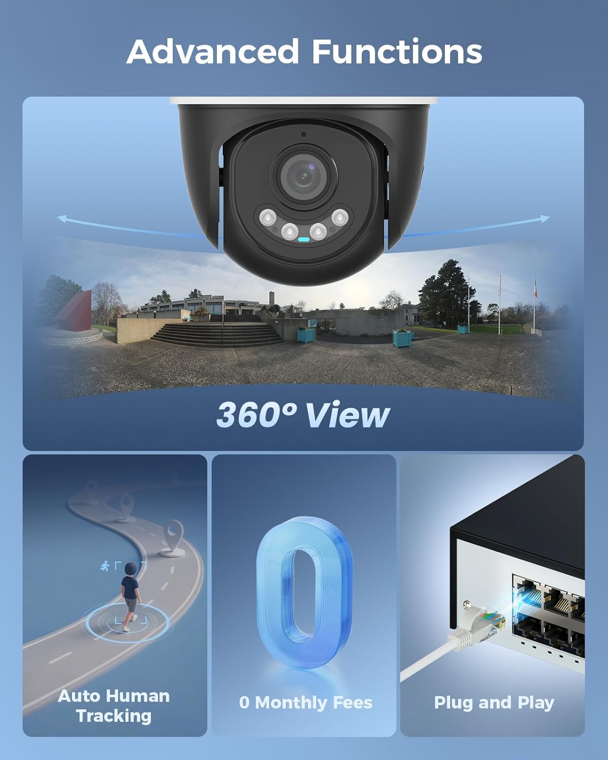 Hiseeu 5MP PoE PTZ Camera System Review: Worth Buying? 3 Hiseeu 5MP PoE PTZ camera system review benchmark scores