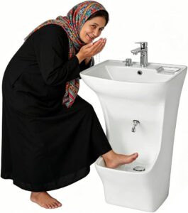 Image 1 of Jiayiyoux Muslim Ceramic Wash Basin review