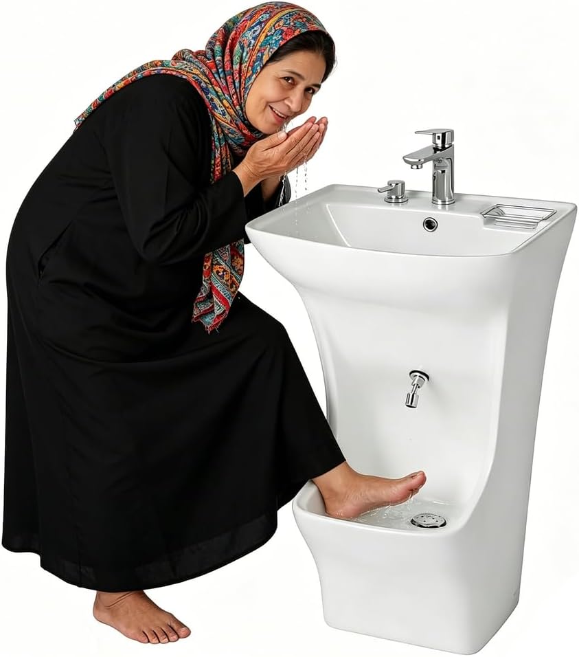 Jiayiyoux Muslim Ceramic Wash Basin Review: Honest Pros & Cons 1 Jiayiyoux Muslim Ceramic Wash Basin review,Jiayiyoux Wudu basin review and rating,is Jiayiyoux wash basin worth buying,Jiayiyoux Wudu basin review pros cons,Jiayiyoux wash basin review honest opinion,Jiayiyoux Muslim Ceramic Wash Basin review verdict - detailed features and technical specifications