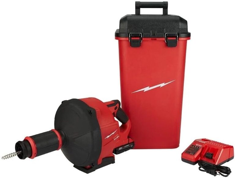 Milwaukee M18 Drain Snake Review: Honest Pros & Cons 1 Image 1 of Milwaukee M18 drain snake review