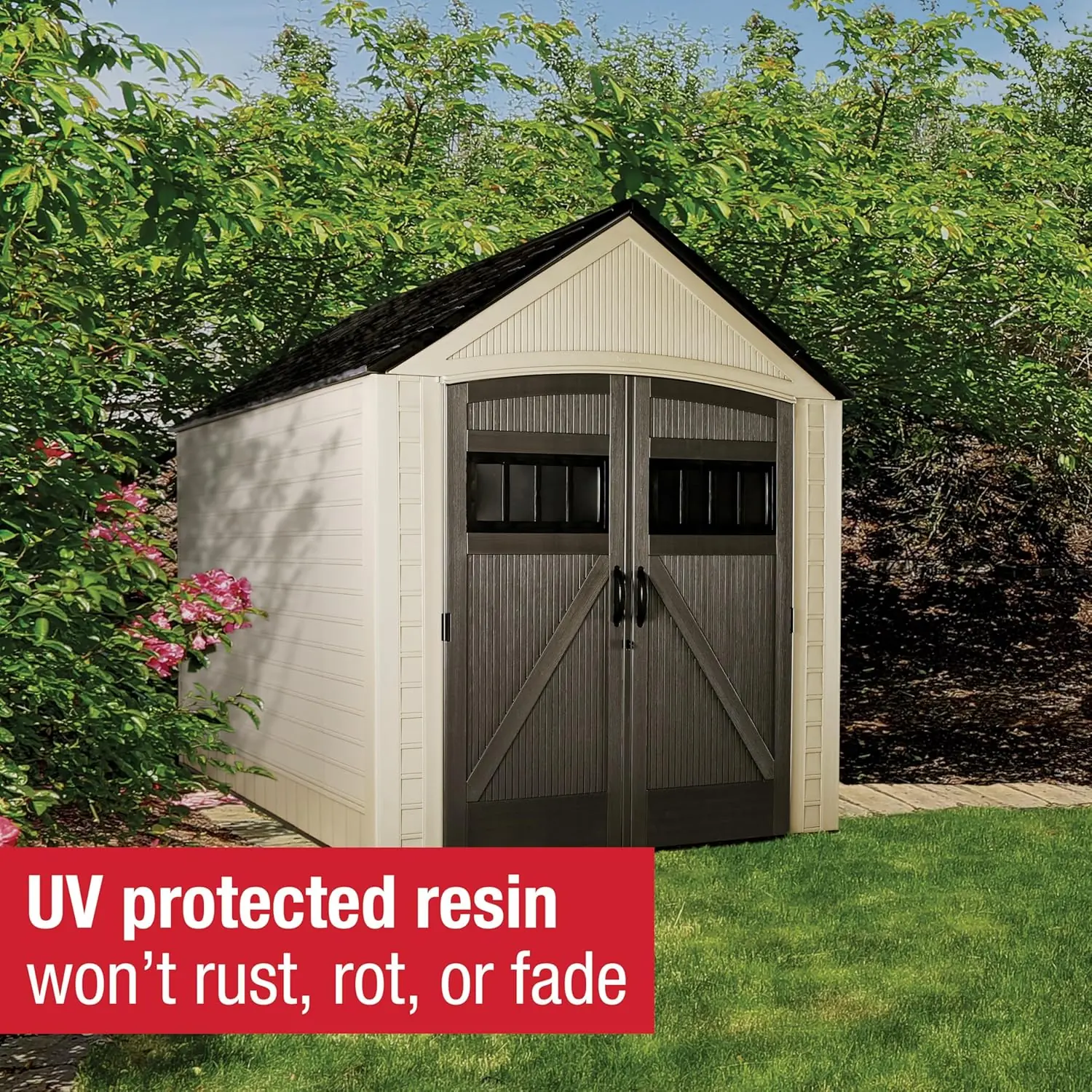 Rubbermaid Resin Outdoor Storage Shed Review: Our Honest Verdict 2 Rubbermaid resin outdoor storage shed review unboxing and complete package contents