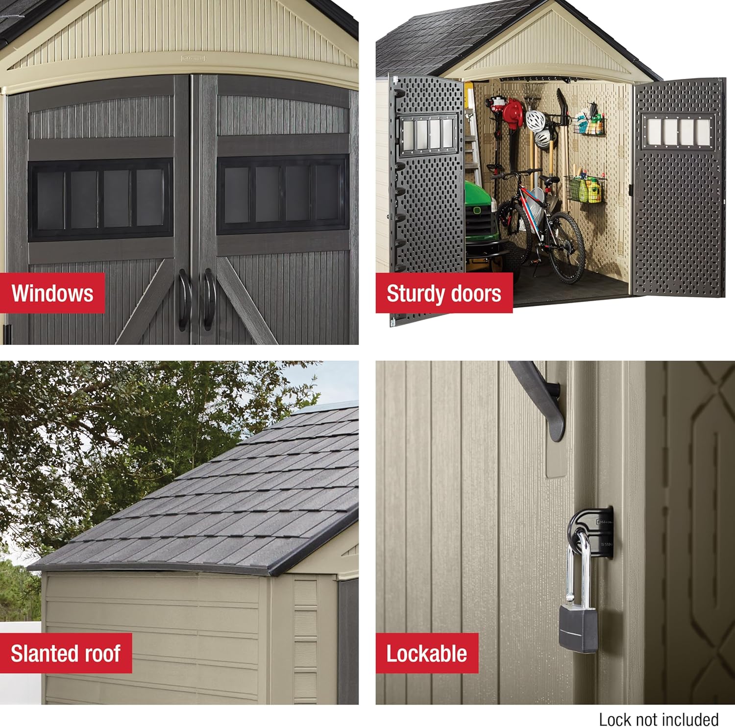 Rubbermaid resin outdoor storage shed review performance testing and real-world results