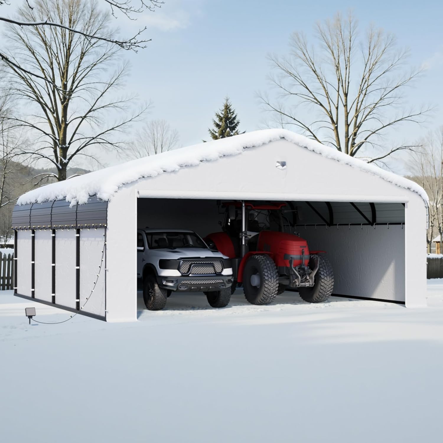 Sannwsg 20x20 Metal Carport Review: Honest Pros & Cons 1 Sannwsg 20x20 metal carport review,Sannwsg carport review and rating,is Sannwsg carport worth buying,Sannwsg 20x20 carport review pros cons,Sannwsg carport review honest opinion,Sannwsg metal carport review verdict — full box contents and build quality