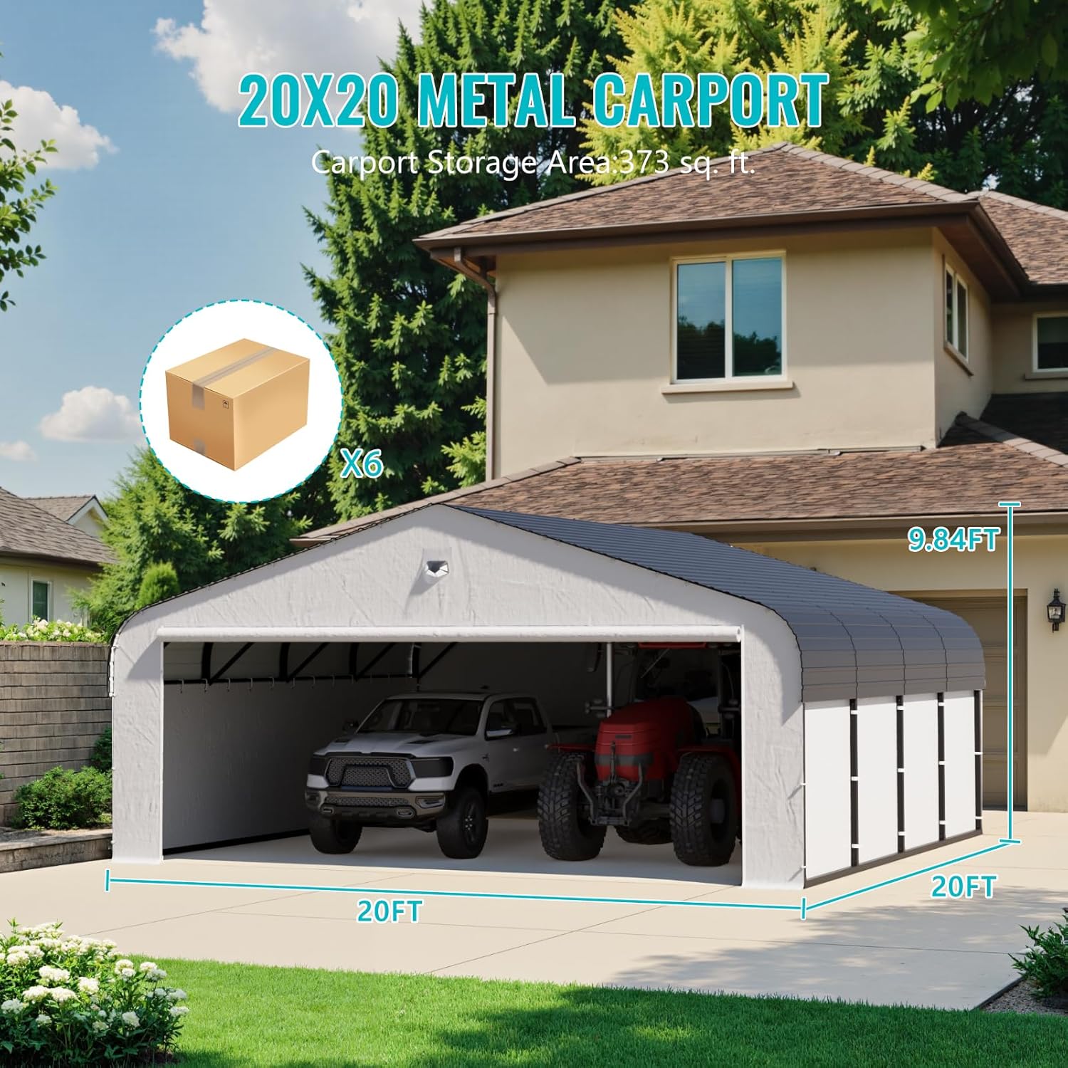Sannwsg 20x20 Metal Carport Review: Honest Pros & Cons 2 Sannwsg 20x20 metal carport review,Sannwsg carport review and rating,is Sannwsg carport worth buying,Sannwsg 20x20 carport review pros cons,Sannwsg carport review honest opinion,Sannwsg metal carport review verdict — features that matter in real use