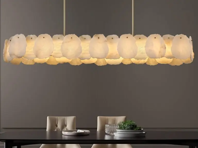Image 1 of Sucelating alabaster chandelier review