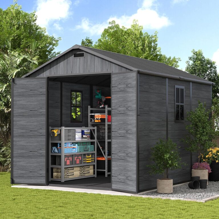 UDPATIO Outdoor Resin Storage Shed Review: Pros & Cons 39 Image 1 of UDPATIO outdoor resin storage shed review