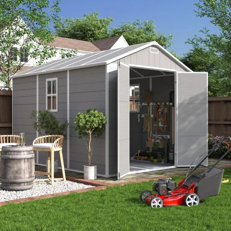 Image 1 of UDPATIO resin storage shed review