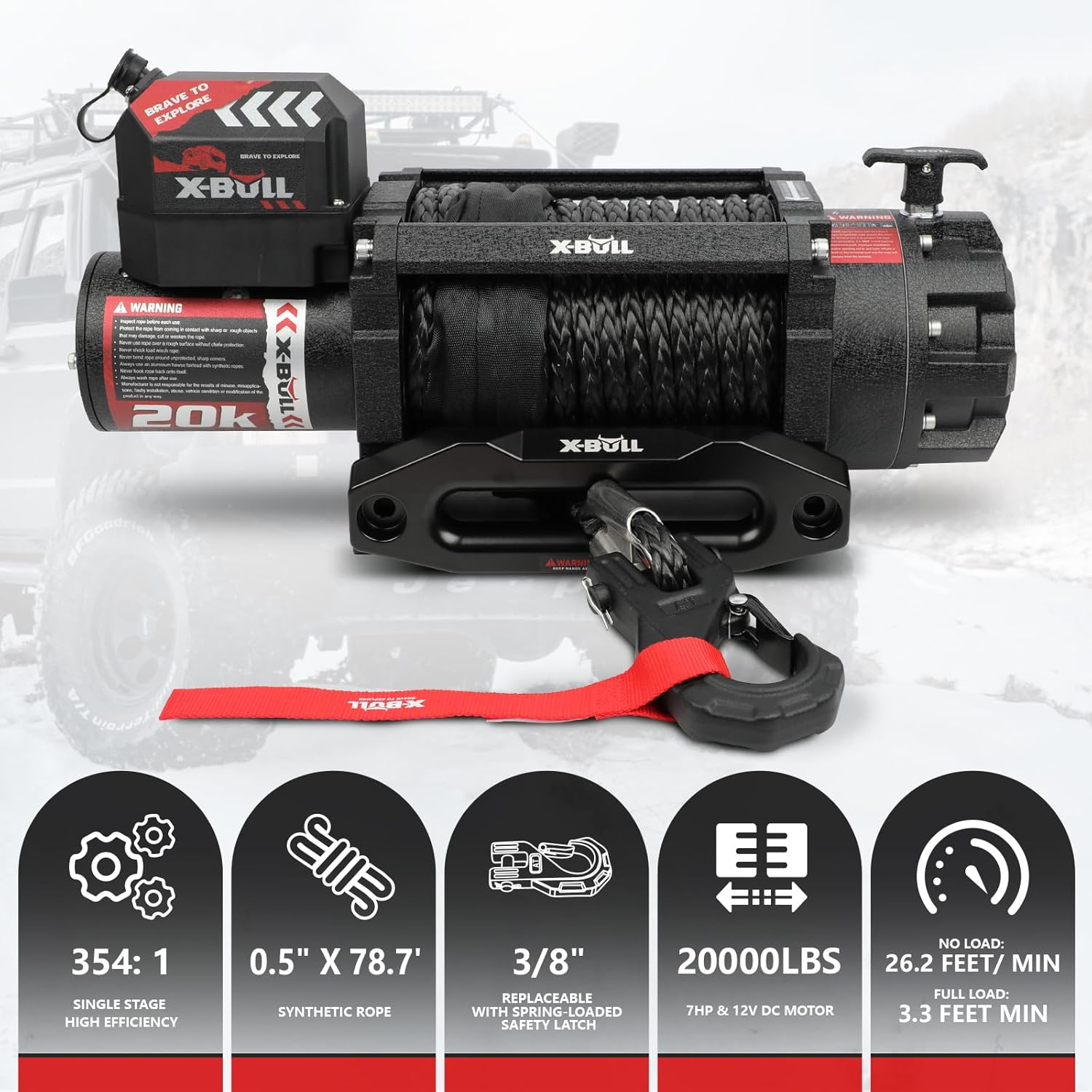 X-BULL Winch 20000 lb Review: Honest Pros & Cons 2 X-BULL winch 20000 lb review,X-BULL winch review and rating,is X-BULL winch worth buying,X-BULL winch review pros cons,X-BULL winch honest review,X-BULL winch review verdict — design and build quality detail