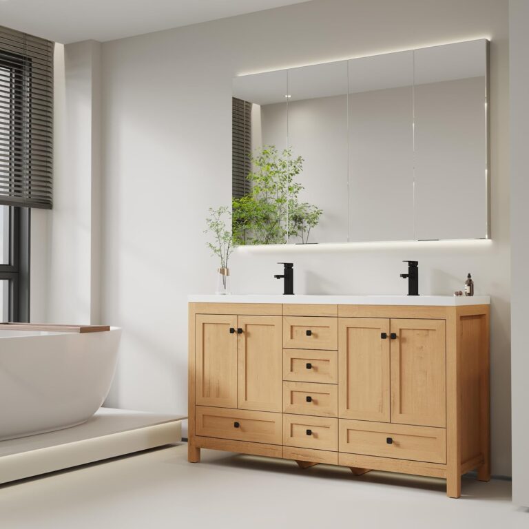 eclife 60 Inch Bathroom Vanity Review: Is It Worth Buying? 27 Image 1 of eclife 60 inch bathroom vanity review