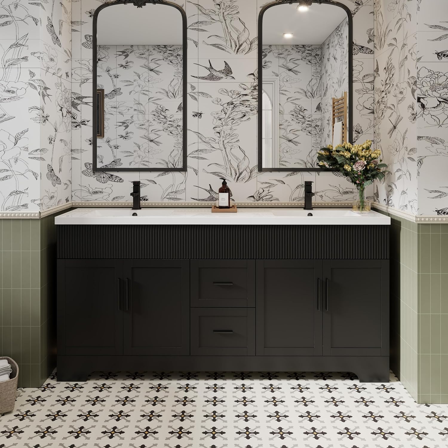 eclife 72 Inch Bathroom Vanity Review: Honest Pros & Cons 1 eclife 72 inch bathroom vanity review unboxing - what comes in the box