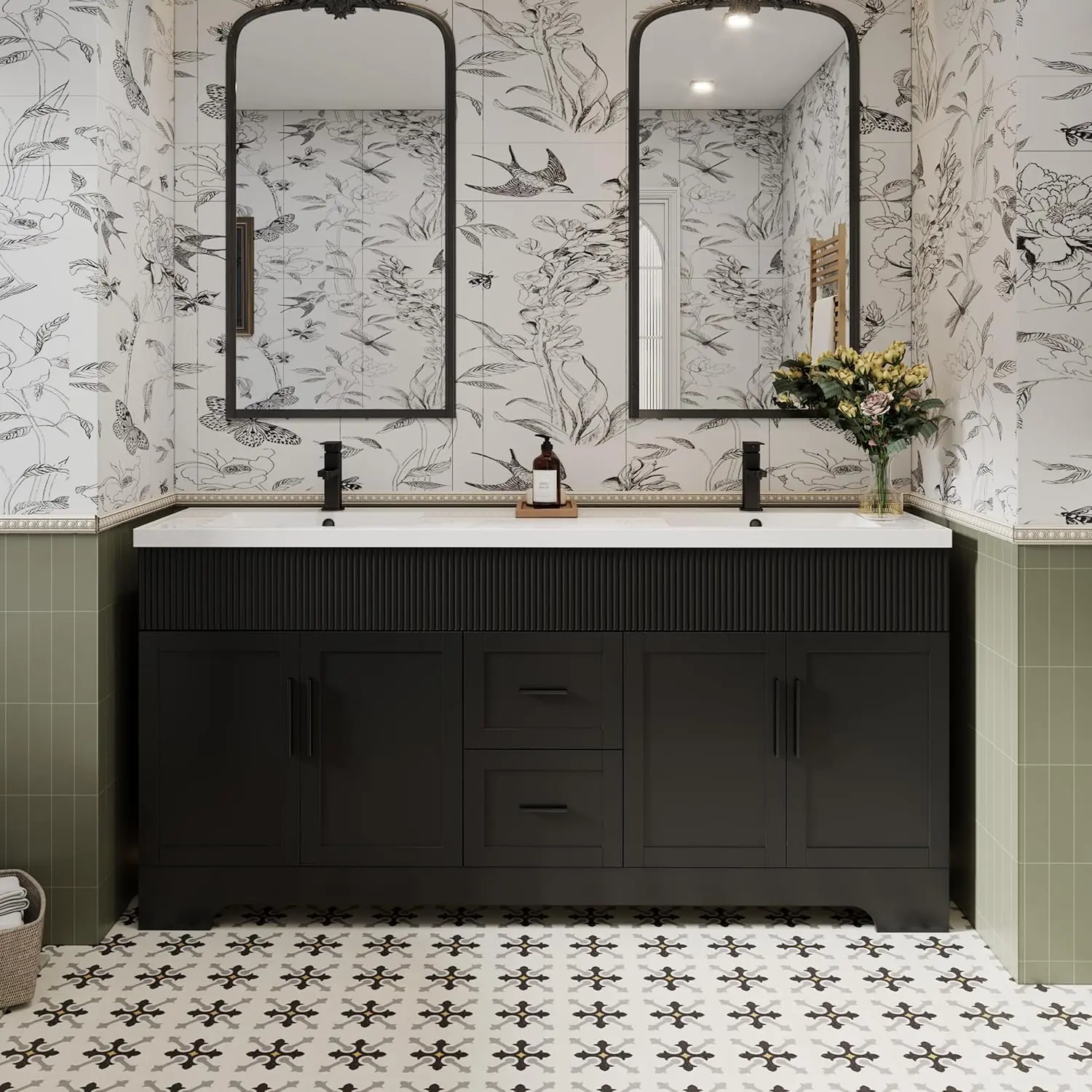 eclife 72 Inch Bathroom Vanity Review: Honest Pros & Cons 1 eclife 72 inch bathroom vanity review unboxing - what comes in the box