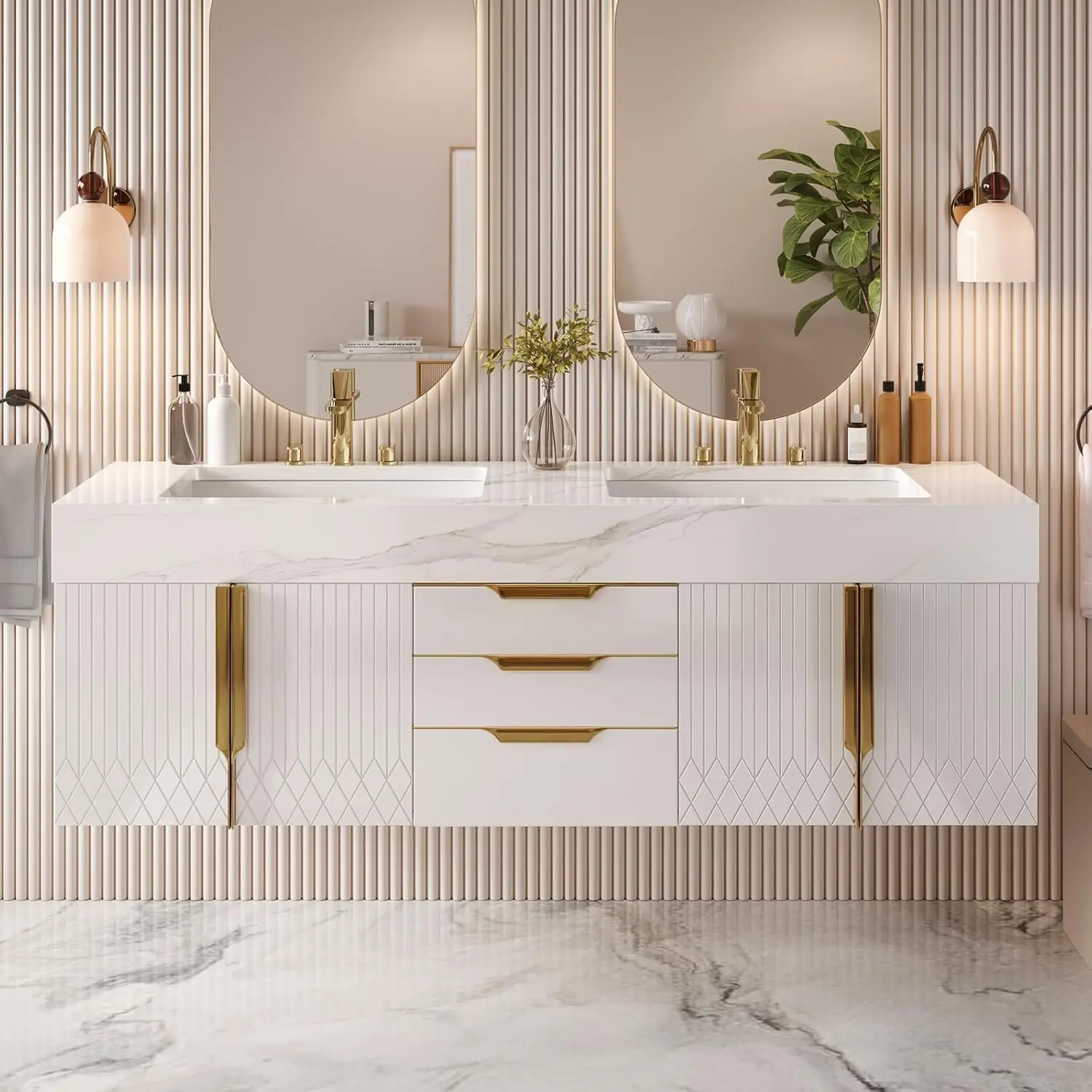 homary floating bathroom vanity review,homary vanity review and rating,is homary floating vanity worth buying,homary double sink vanity review pros cons,homary vanity review honest opinion,homary floating vanity review verdict build quality and materials close-up