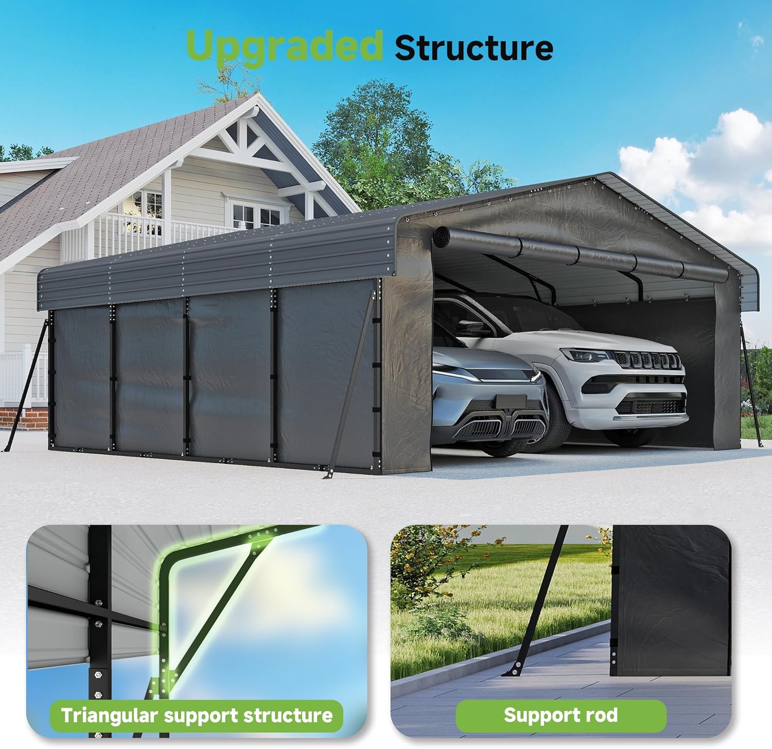 Real Relax 20x20 Carport Review: Honest Pros & Cons Worth Buying? 3 real relax 20x20 carport review after extended use — long-term performance