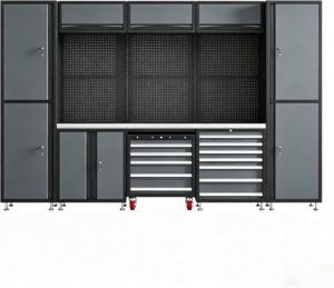 Image 1 of wipiaaao garage cabinets review