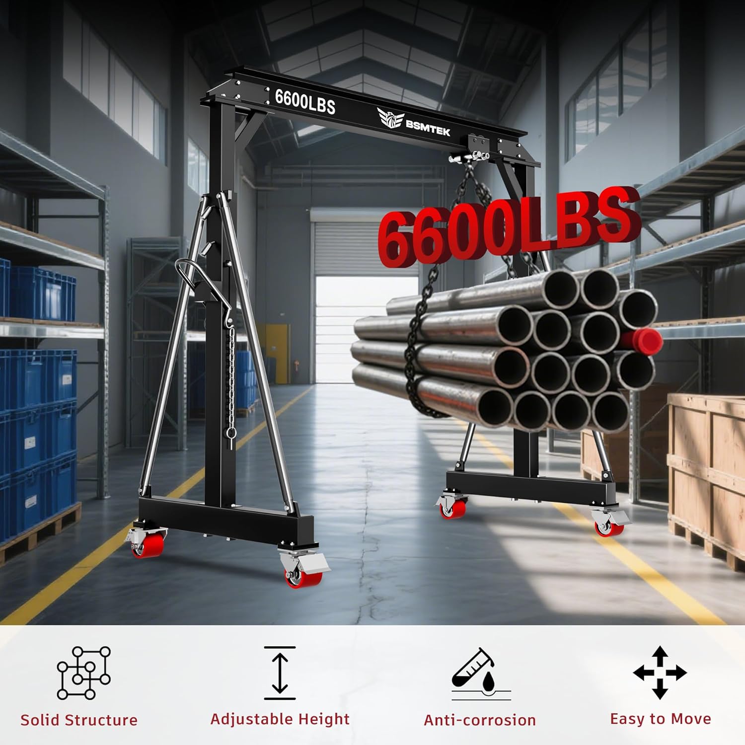 BSMTEK Gantry Crane Review: Honest Pros & Cons Verdict 3 BSMTEK gantry crane review,BSMTEK gantry crane review and rating,is BSMTEK gantry crane worth buying,BSMTEK gantry crane review pros cons,BSMTEK gantry crane review honest opinion,BSMTEK gantry crane review verdict — setup process and usability