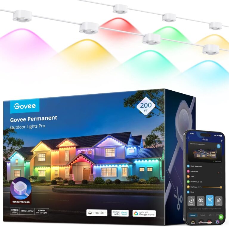 Govee Permanent Outdoor Lights Pro Review: Honest Verdict 30 Image 1 of Govee Permanent Outdoor Lights Pro review